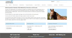 Desktop Screenshot of cnw.albertaequestrian.com